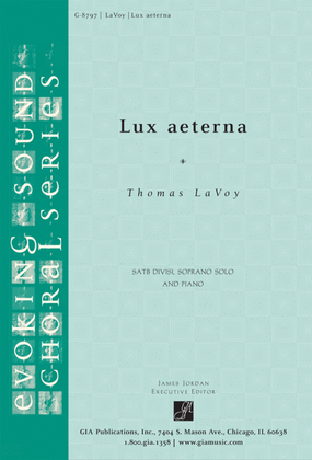 Book cover for Lux Aeterna
