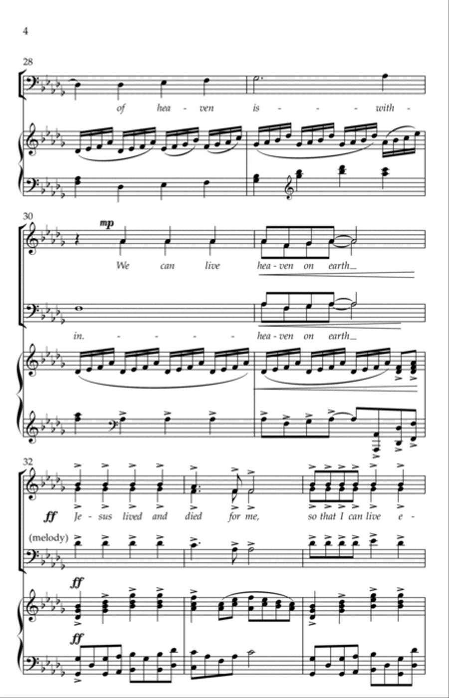 Six Words Six Words 4-Part scores gallery preview page 4