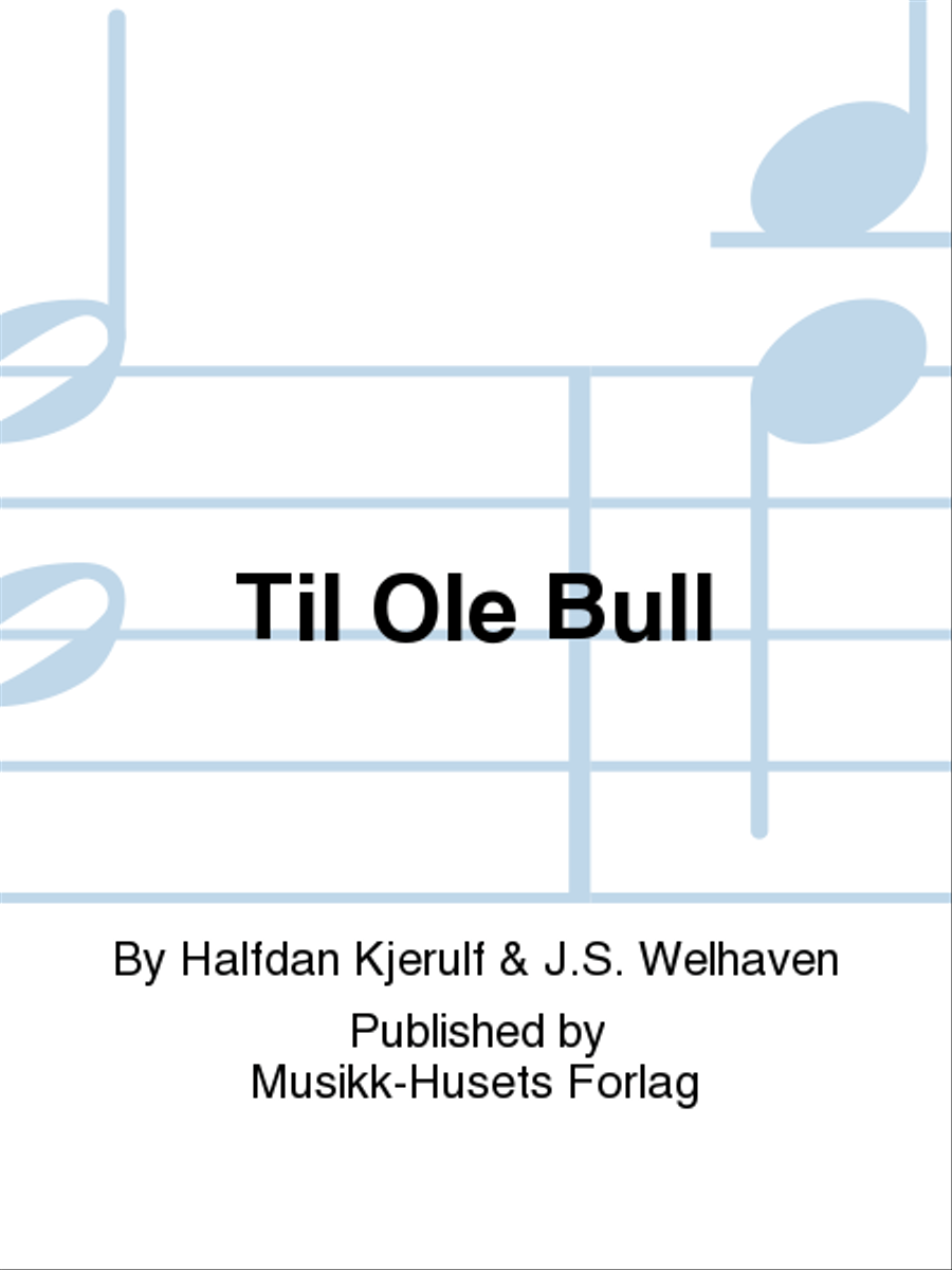 Til Ole Bull Men's Choir scores gallery preview page 1