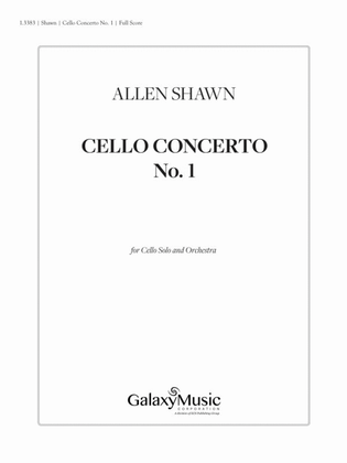 Cello Concerto No. 1 (Additional Full Score)