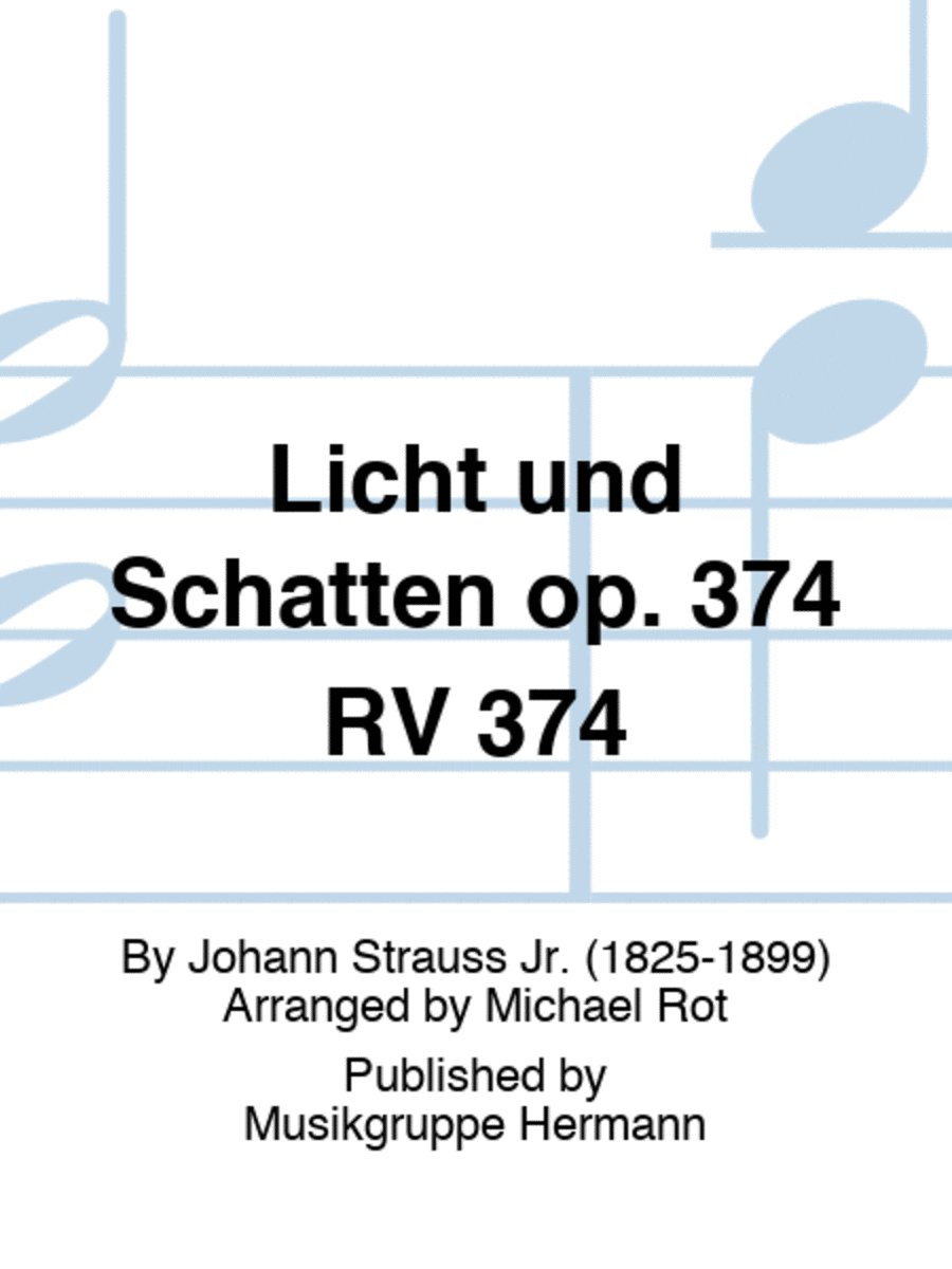 Licht und Schatten op. 374 RV 374 Orchestra scores gallery preview page 1