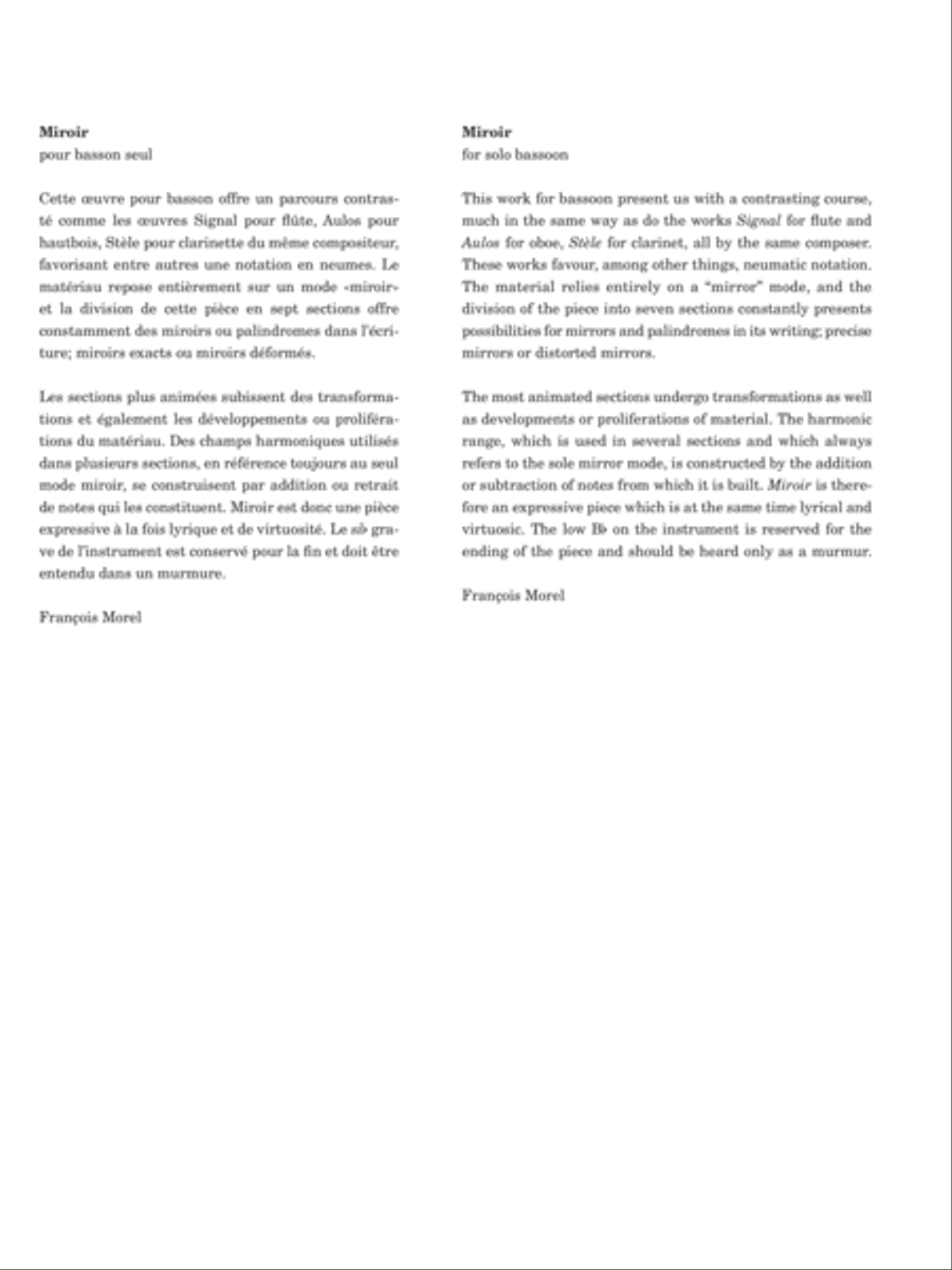 Miroir Score scores gallery preview page 3