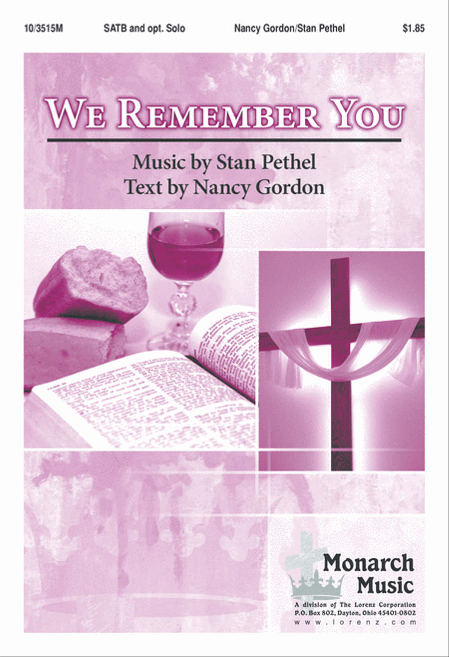 We Remember You We Remember You 4-Part scores gallery preview page 1