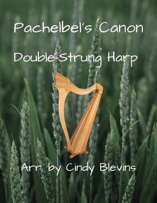 Book cover for Pachelbel's Canon In D, for Double-Strung Harp