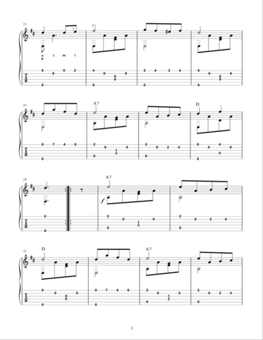 Sebastopol, A Descriptive Fantaisie For The Guitar. Acoustic Guitar scores gallery preview page 4