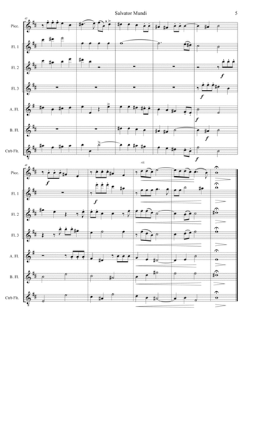 Salvator Mundi for flute choir image number null