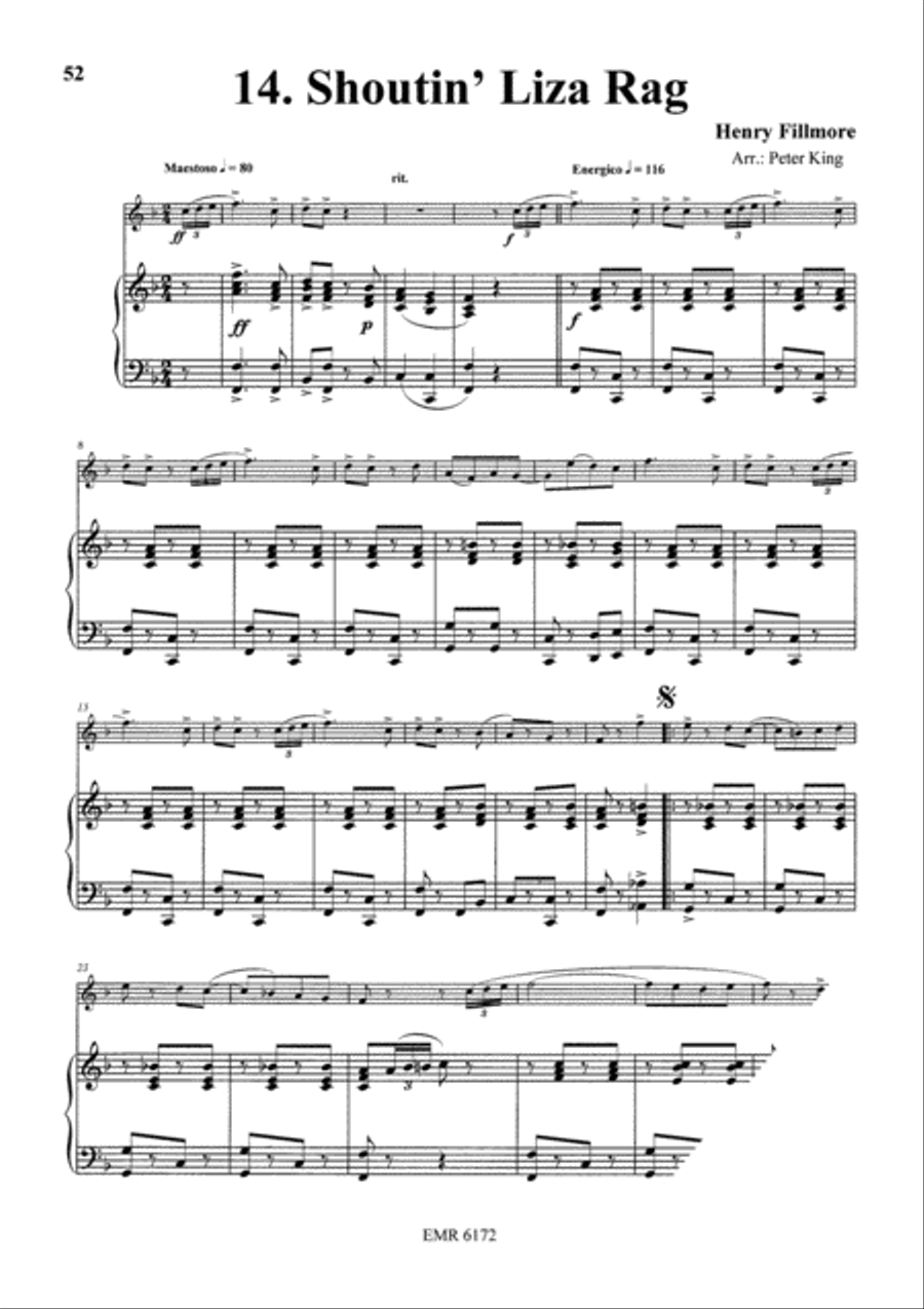15 Rags 15 Rags Trumpet Solo scores gallery preview page 16