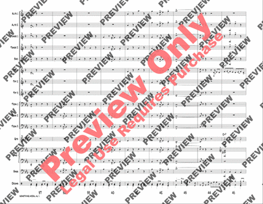 Something Modal Jazz Ensemble scores gallery preview page 10