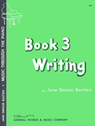 Book cover for Book 3 Writing