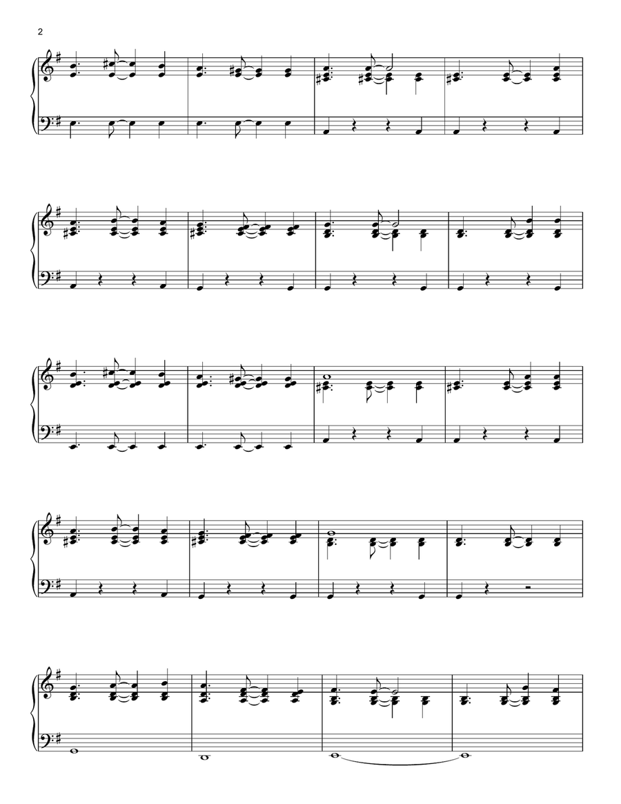 Kabhi Khushi Kabhie Gham (from the Netflix series Bridgerton) Piano Solo scores gallery preview page 2