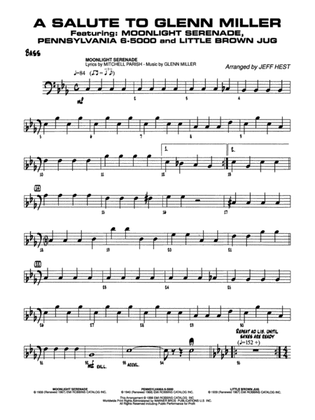 A Salute to Glenn Miller: String Bass