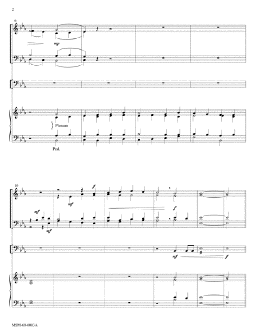 O Lord, How Shall I Meet You Choir scores gallery preview page 2