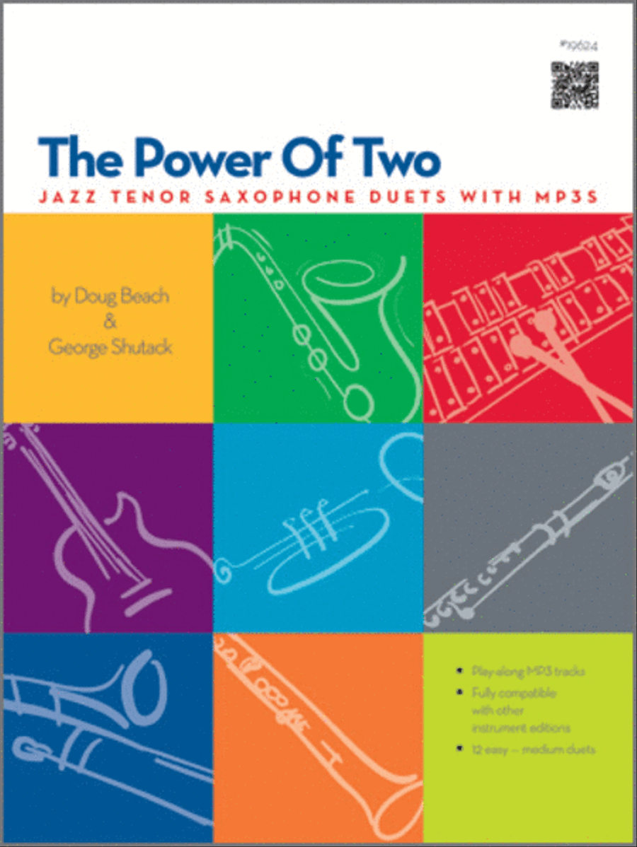 Power Of Two, The - Jazz Tenor Saxophone Duets With MP3s Woodwind Duet scores gallery preview page 1