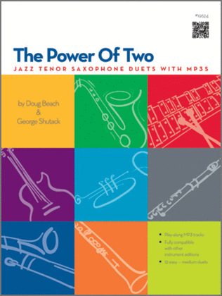 Book cover for Power Of Two, The - Jazz Tenor Saxophone Duets With MP3s