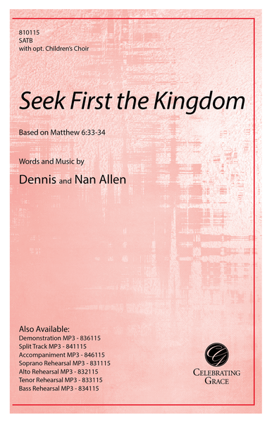 Seek First the Kingdom image number null