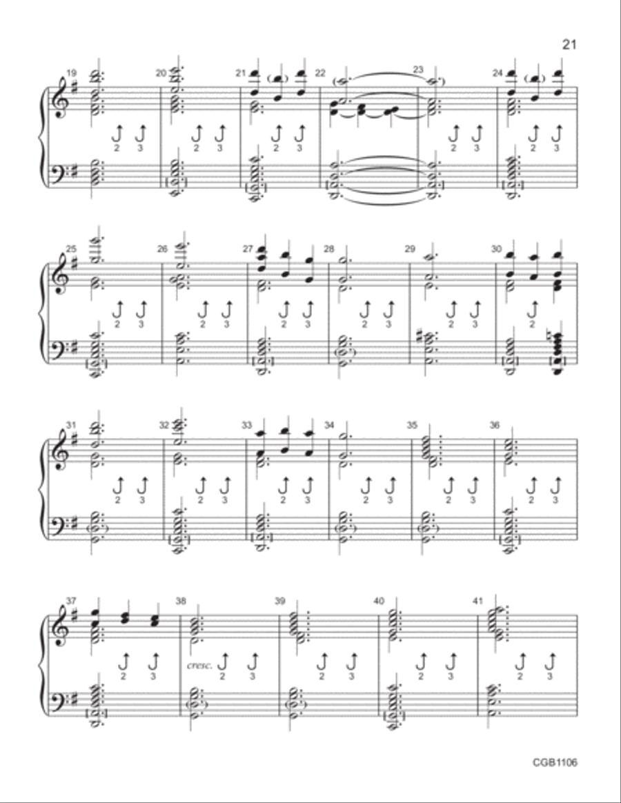Across the Pond (3-5 octaves) by Various 5-Octaves - Sheet Music page 12