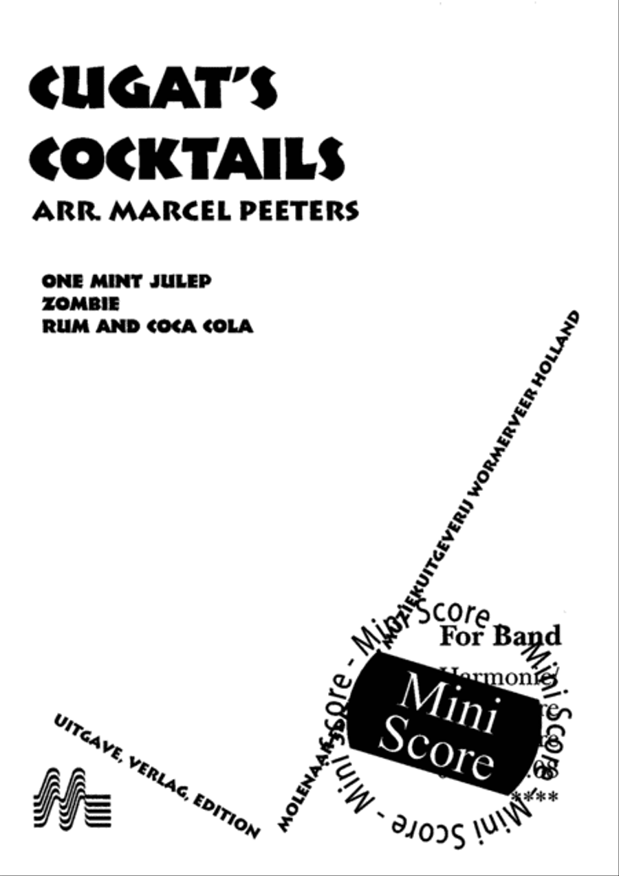 Cugat's Cocktail Big Band scores gallery preview page 3