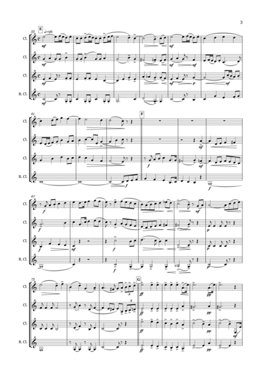 Reverie for Clarinet Quartet image number null