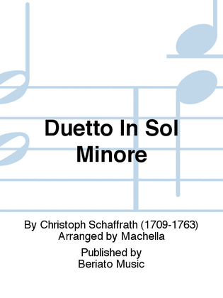 Duetto In Sol Minore