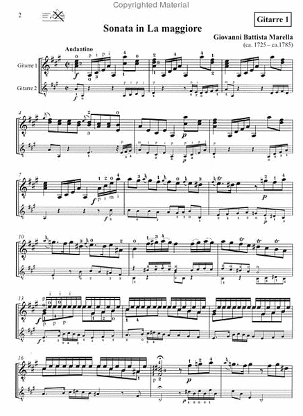 Sonata in La Maggiore