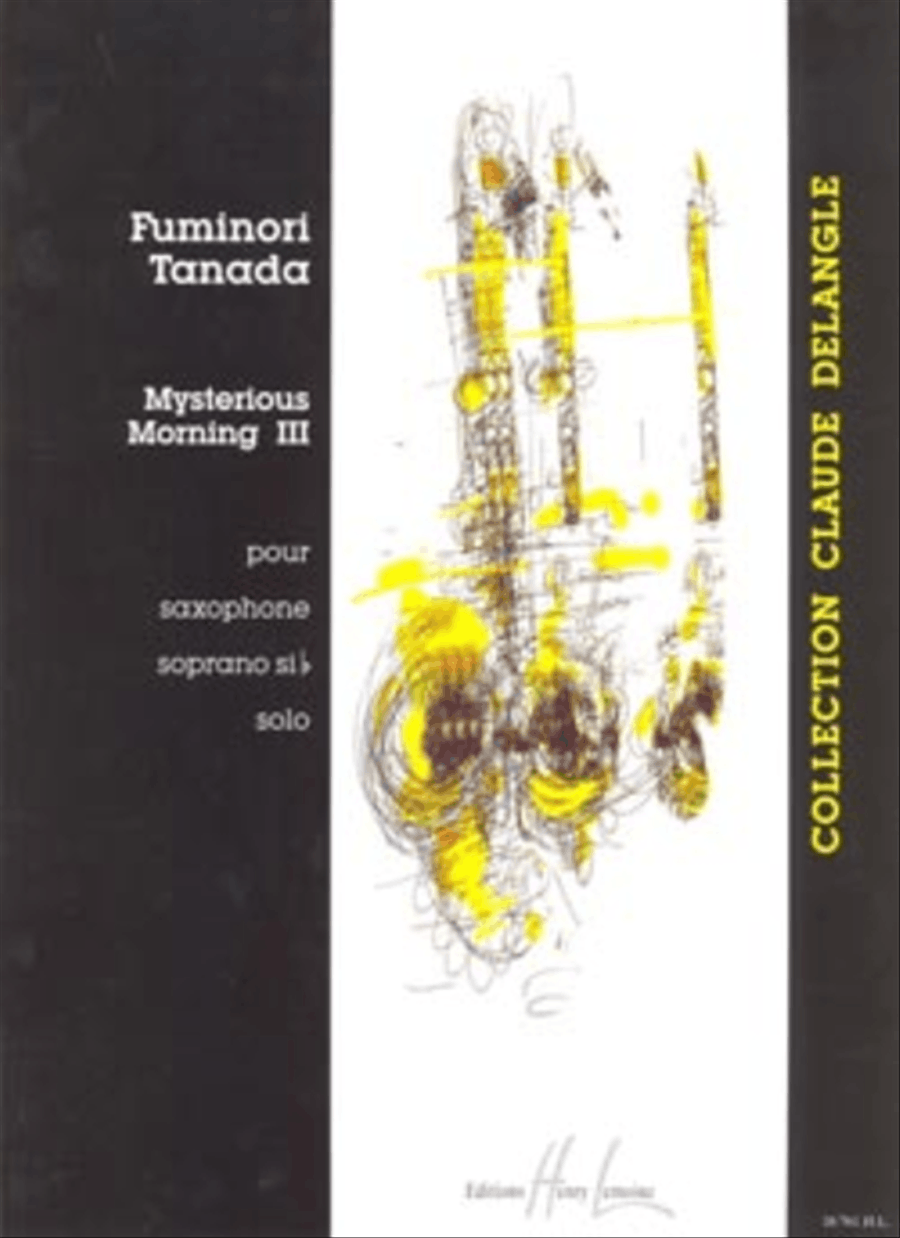 Mysterious Morning III Saxophone Solo scores gallery preview page 1