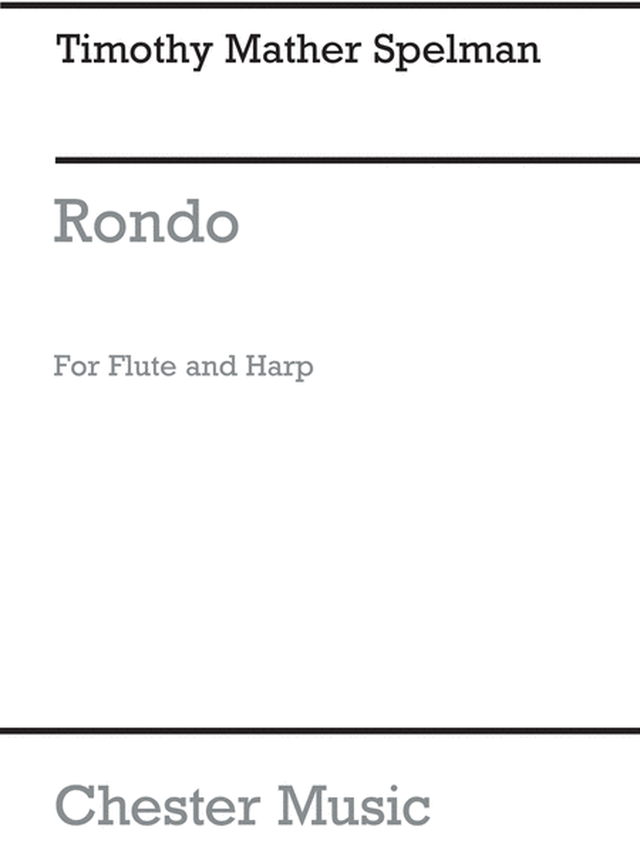 Rondo For Flute And Harp