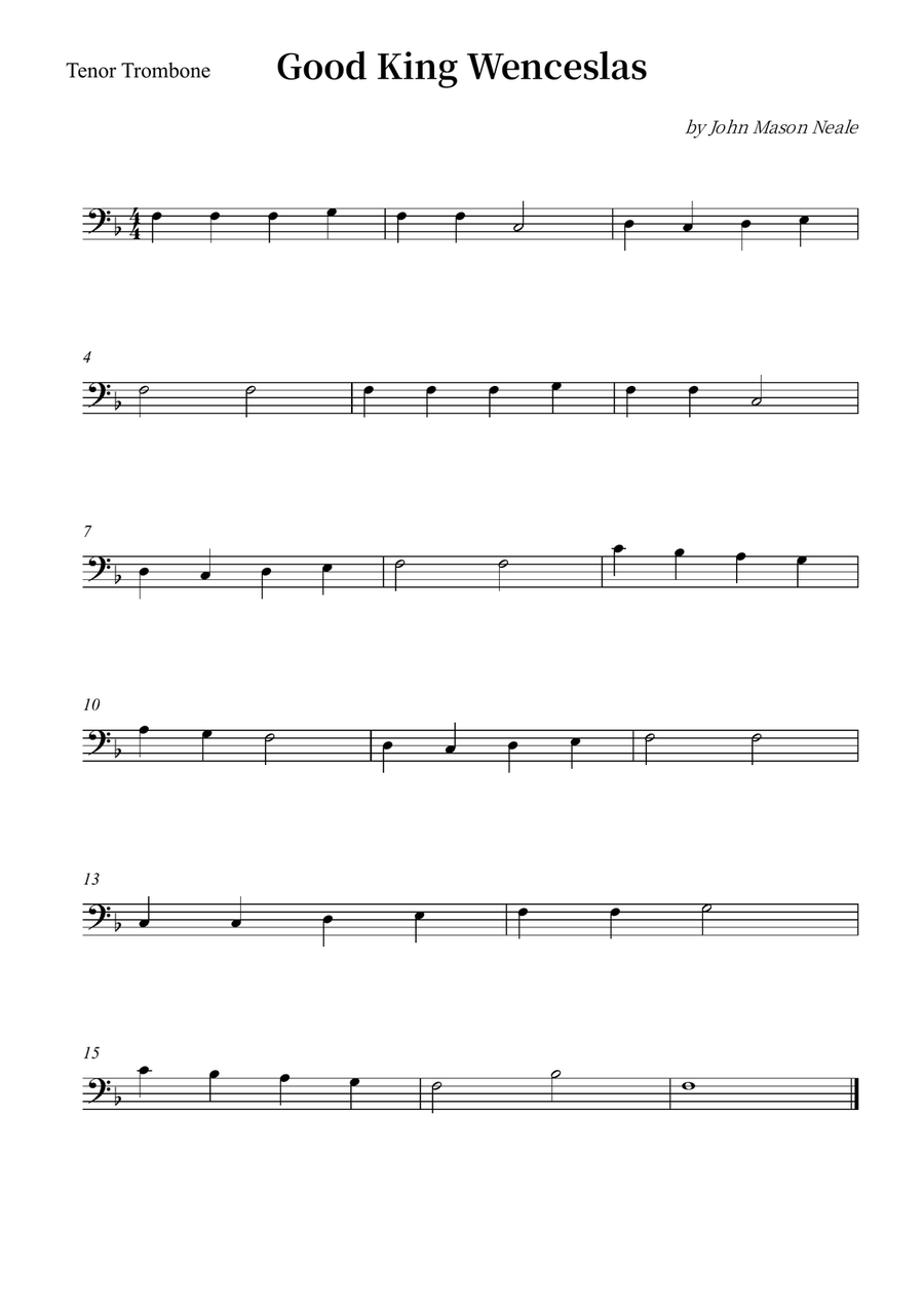 Good King Wenceslas