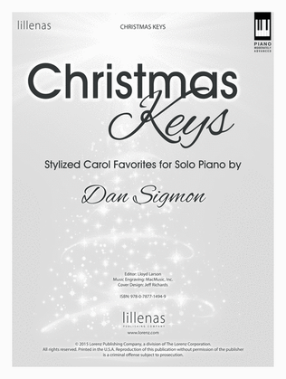 Book cover for Christmas Keys