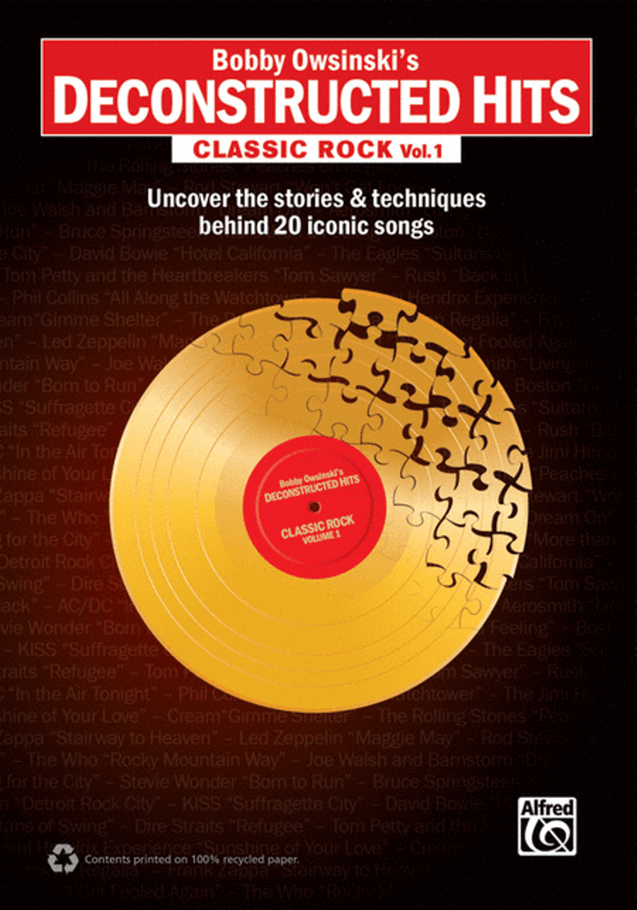 Bobby Owsinski's Deconstructed Hits -- Classic Rock, Volume 1 Collection / Songbook scores gallery preview page 1