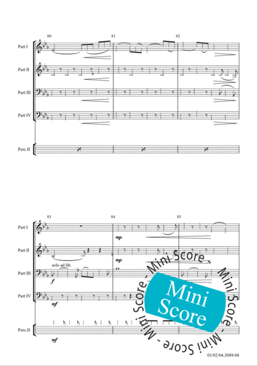 Southern Pictures Brass Ensemble scores gallery preview page 15