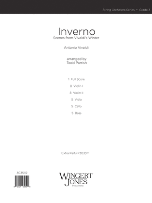 Book cover for Inverno