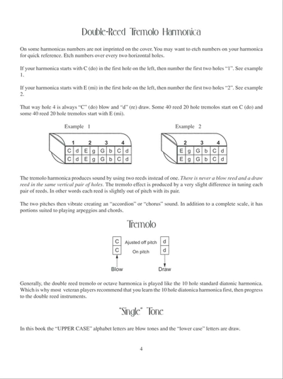 Tremolo and Octave Harmonica Method Harmonica scores gallery preview page 5