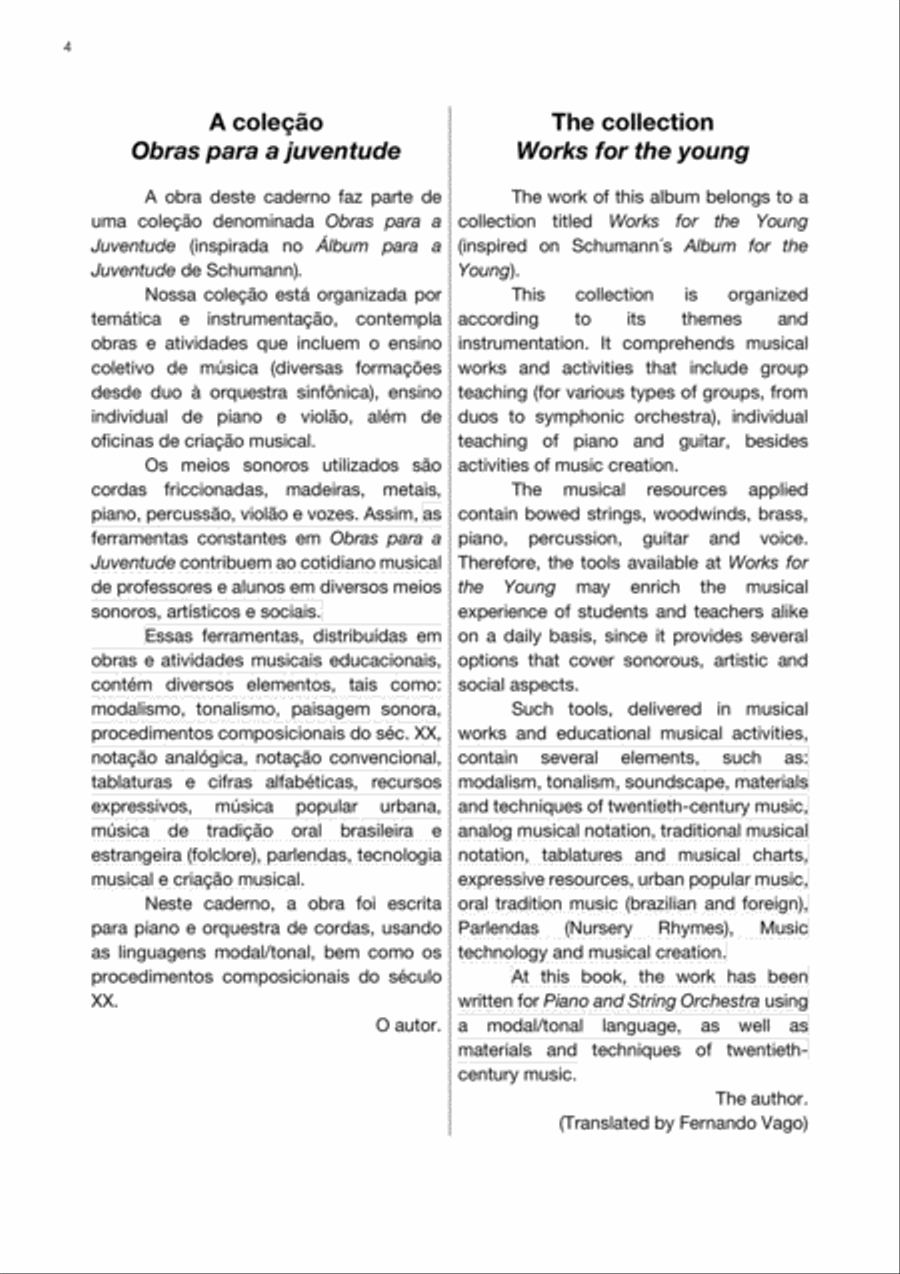 Concerto para piano n. 2 (versão para orquestra de cordas) Chamber Orchestra scores gallery preview page 5