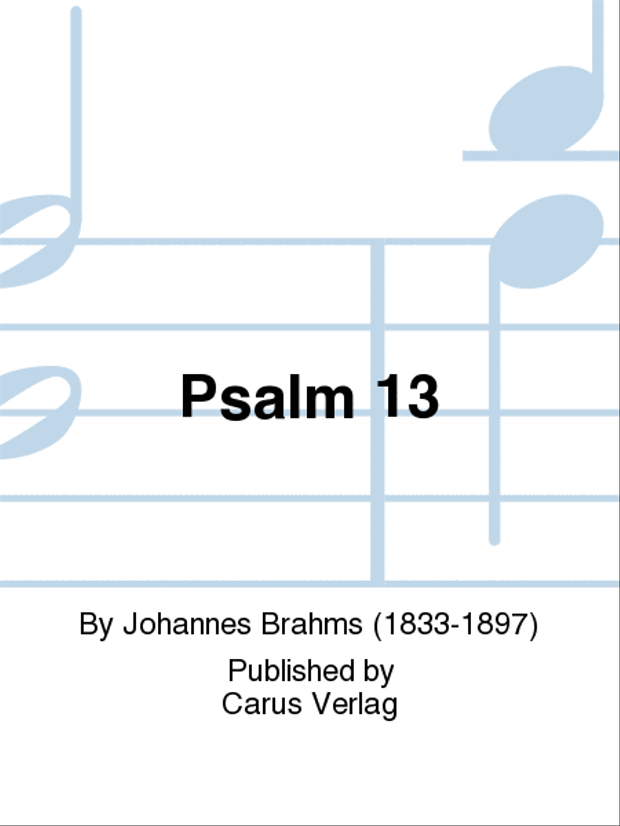 Psalm 13 Violin scores gallery preview page 1