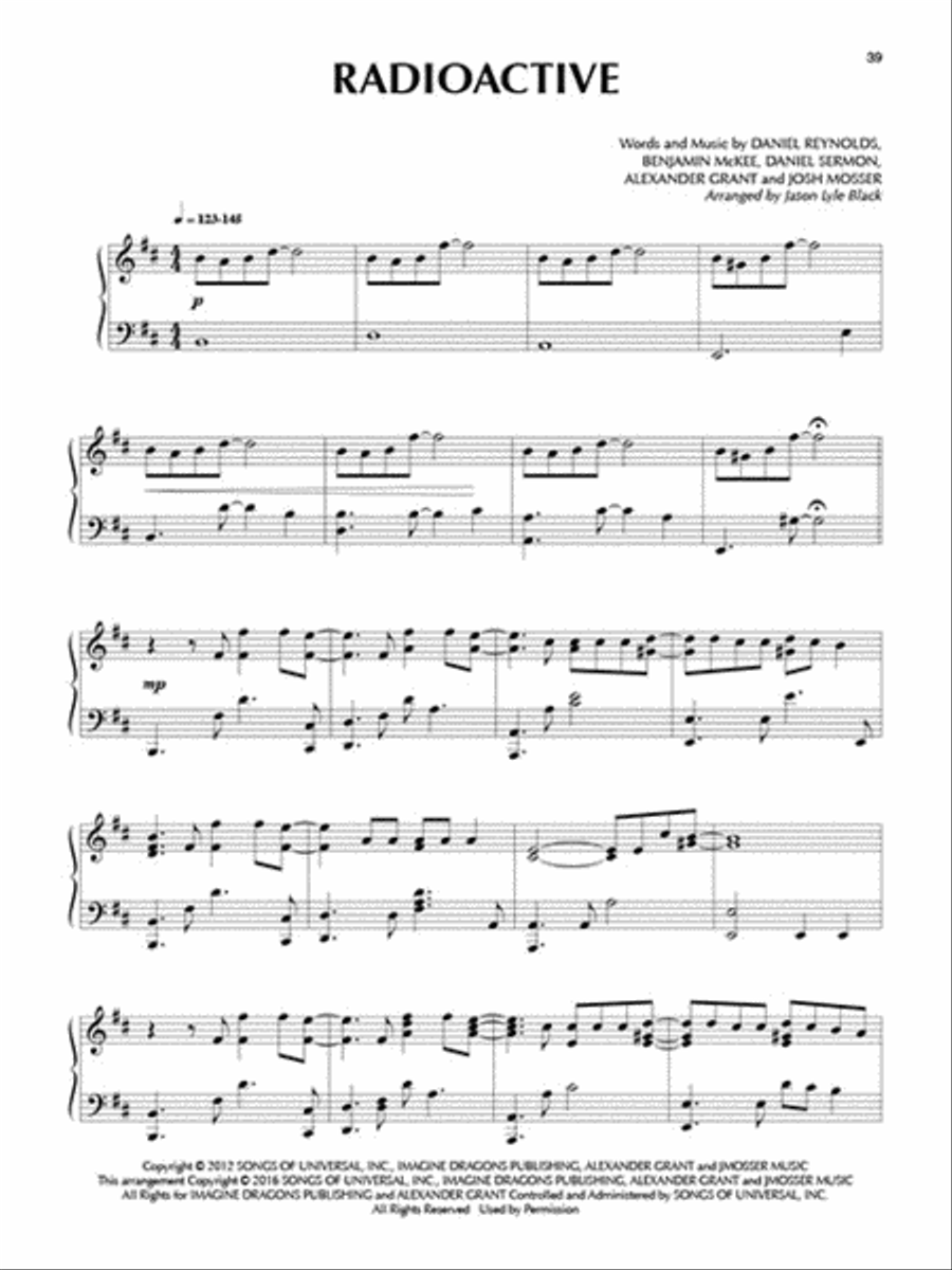 Distinctive Piano Solos Piano Solo scores gallery preview page 5