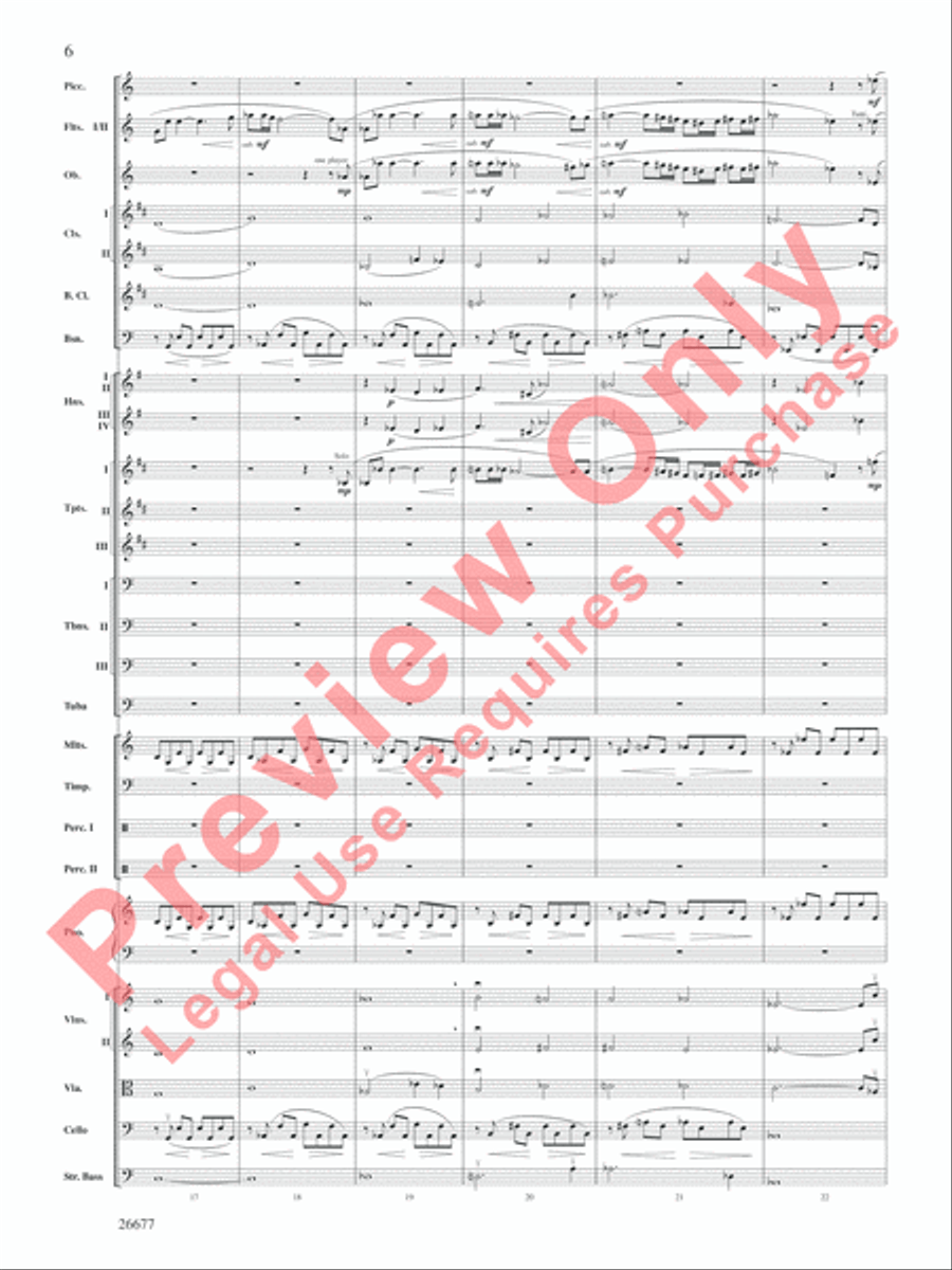 Star Wars Epic -- Part II, Suite from the Full Orchestra scores gallery preview page 7