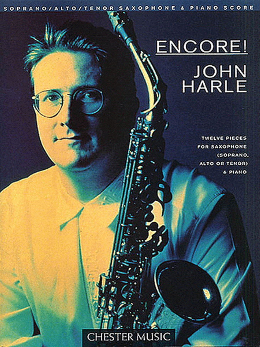 Encore! John Harle Tenor Saxophone scores gallery preview page 1