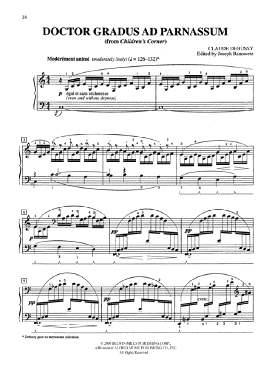 Debussy -- 12 Selected Piano Works Piano Solo scores gallery preview page 10