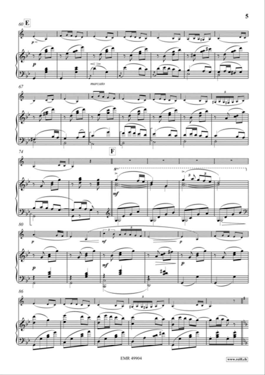 Russian Dance Bass Clarinet scores gallery preview page 6