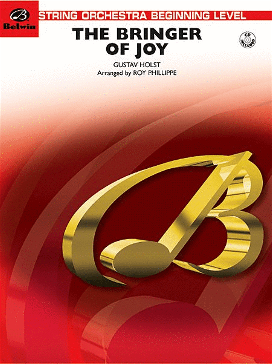 The Bringer of Joy (based on Jupiter from The Planets) String Orchestra scores gallery preview page 1