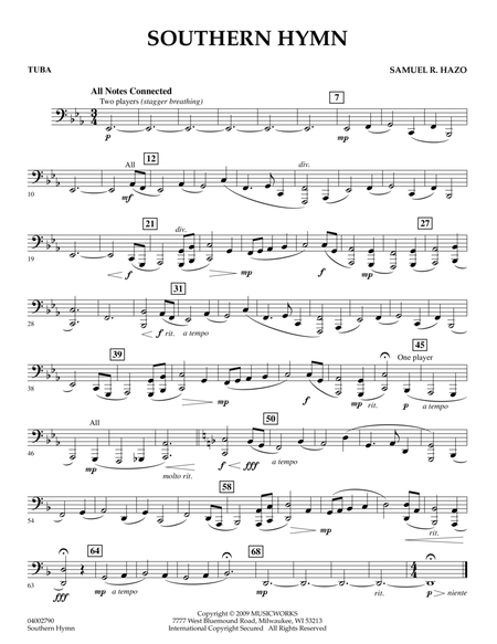 Southern Hymn - Tuba