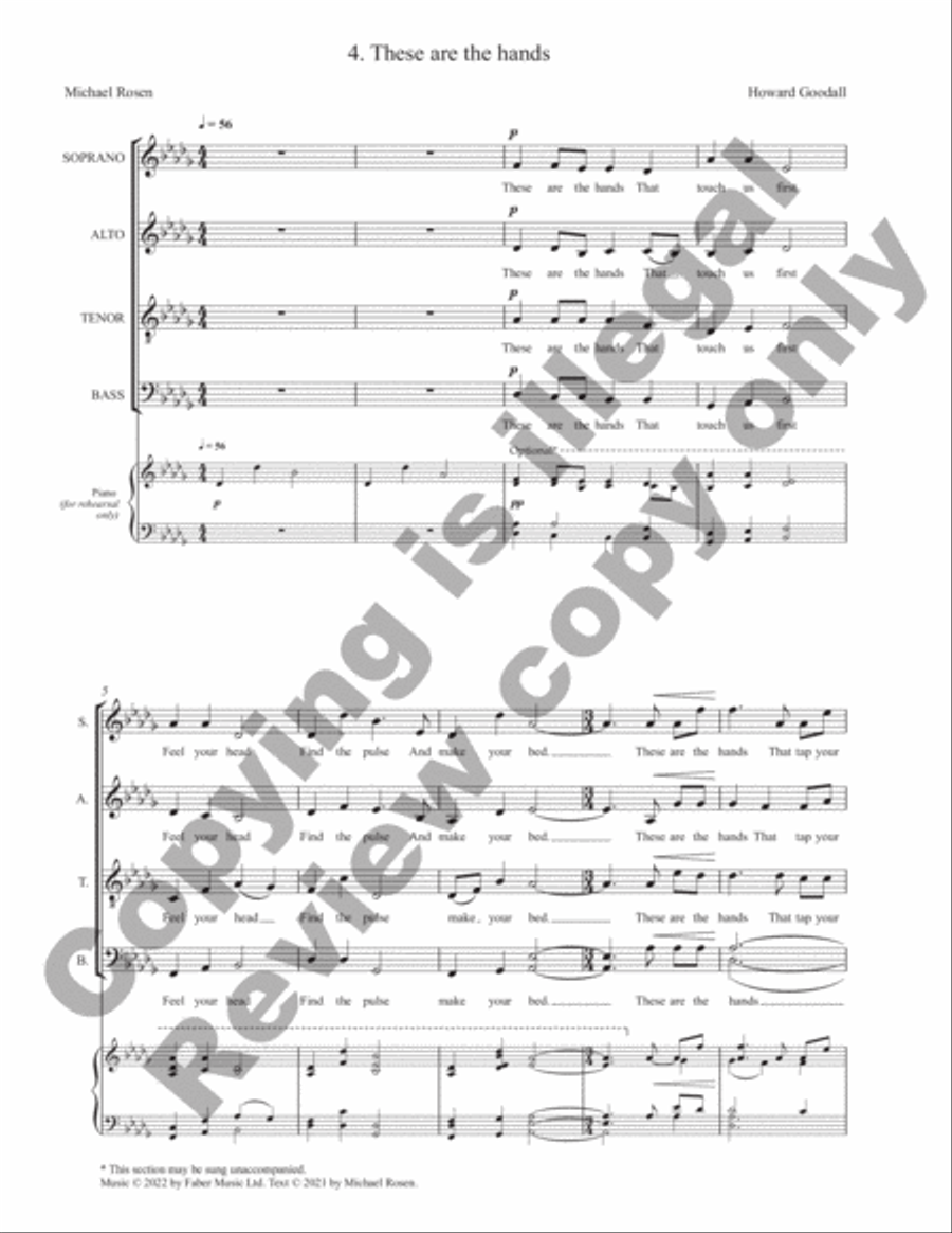 Unconditional Love (Vocal Score) 4-Part scores gallery preview page 19