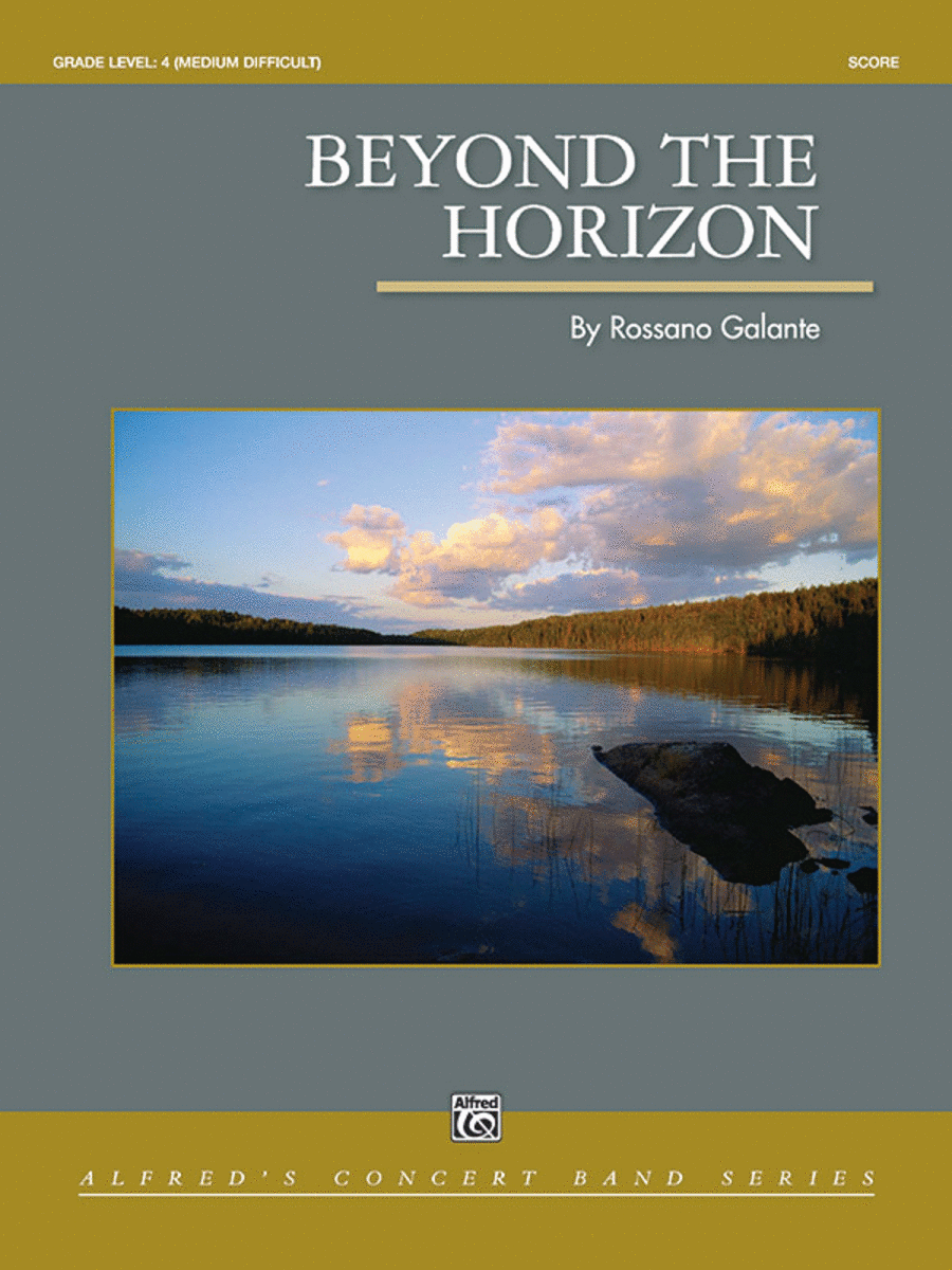 Beyond the Horizon Concert Band scores gallery preview page 1