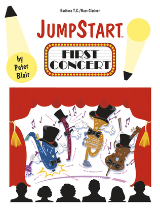 Book cover for JumpStart First Concert Bari TC/Bass Clarinet