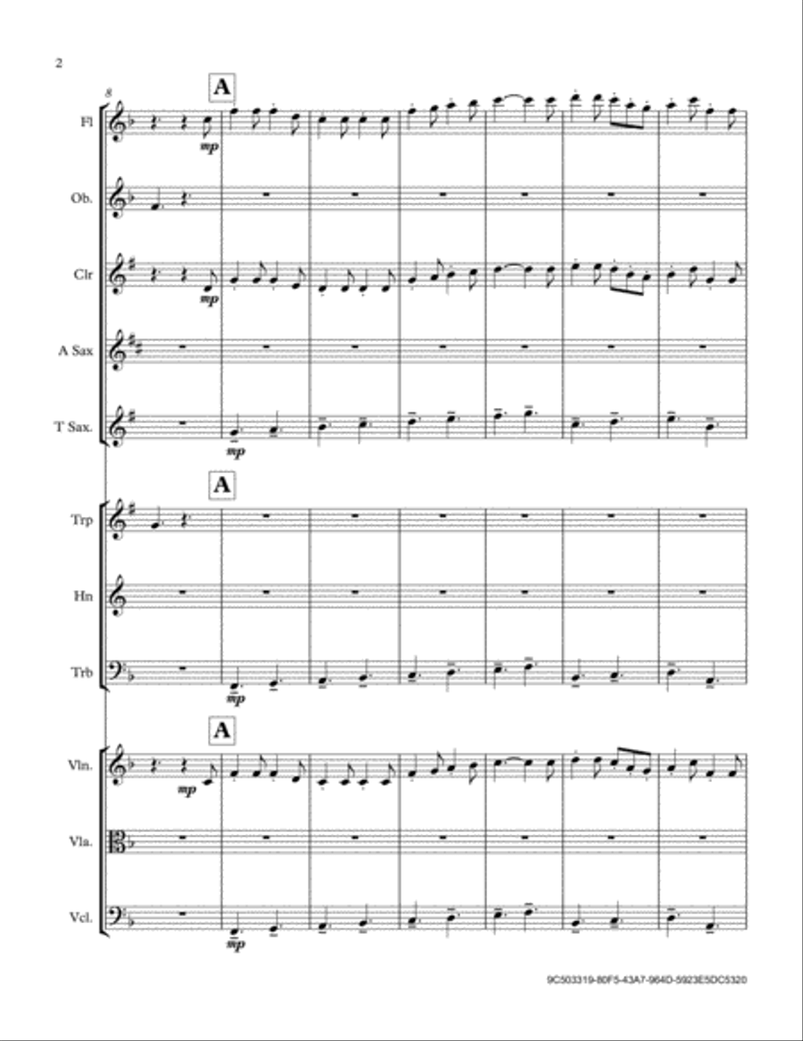 I Come With Joy Full Orchestra scores gallery preview page 2