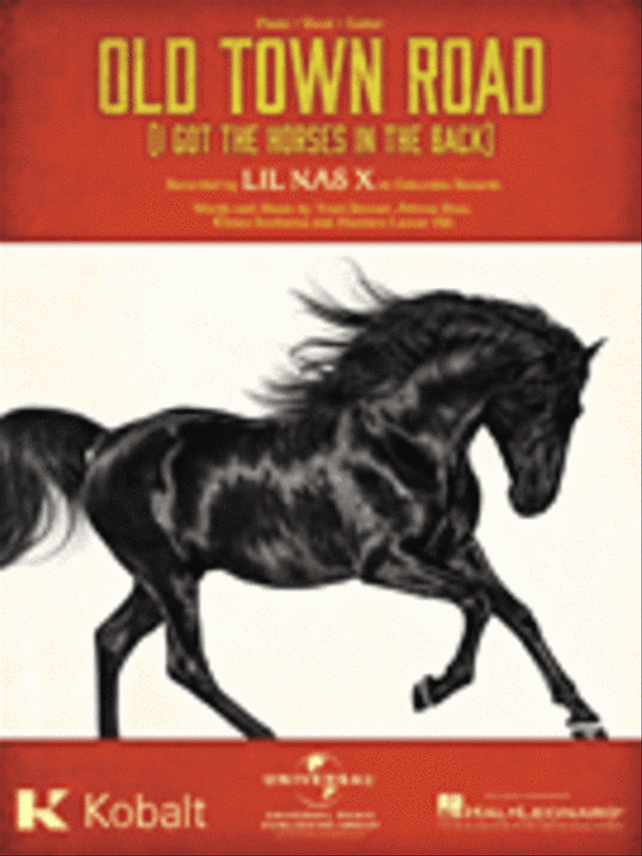 Old Town Road [Remix] Piano, Vocal, Guitar scores gallery preview page 1
