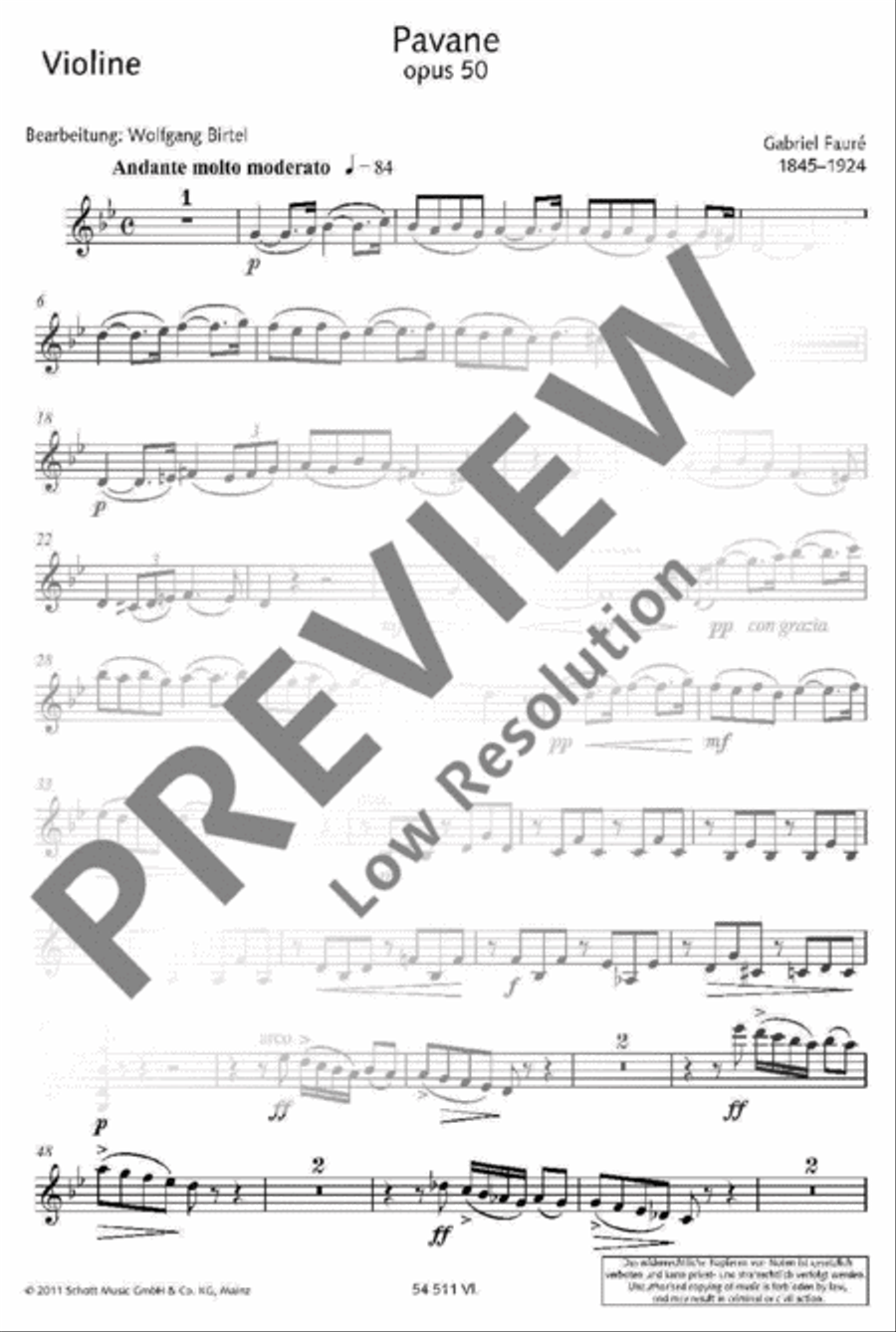 Pavane Piano Trio scores gallery preview page 15