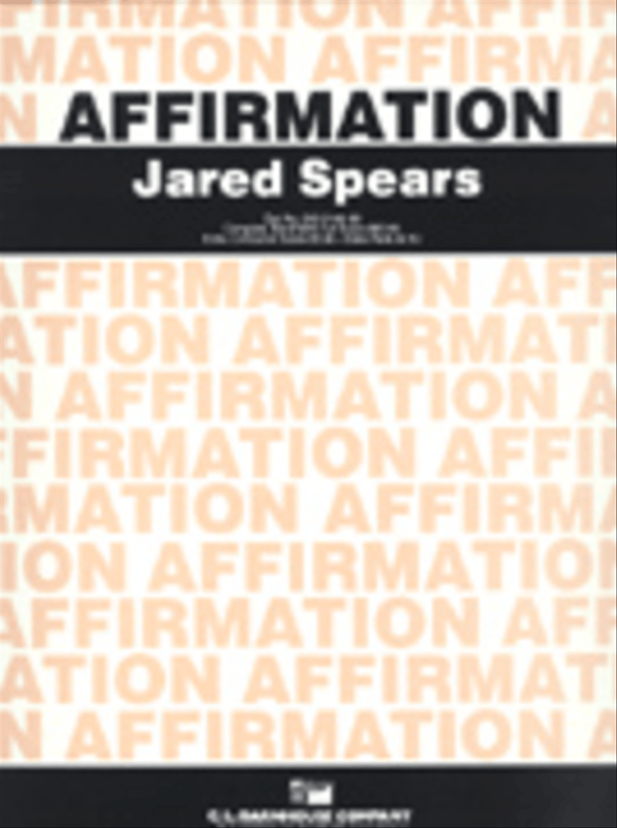 Affirmation Concert Band scores gallery preview page 1
