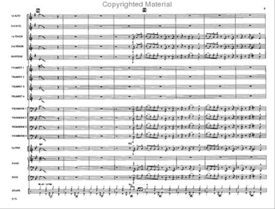 Baja Breeze Jazz Ensemble scores gallery preview page 9