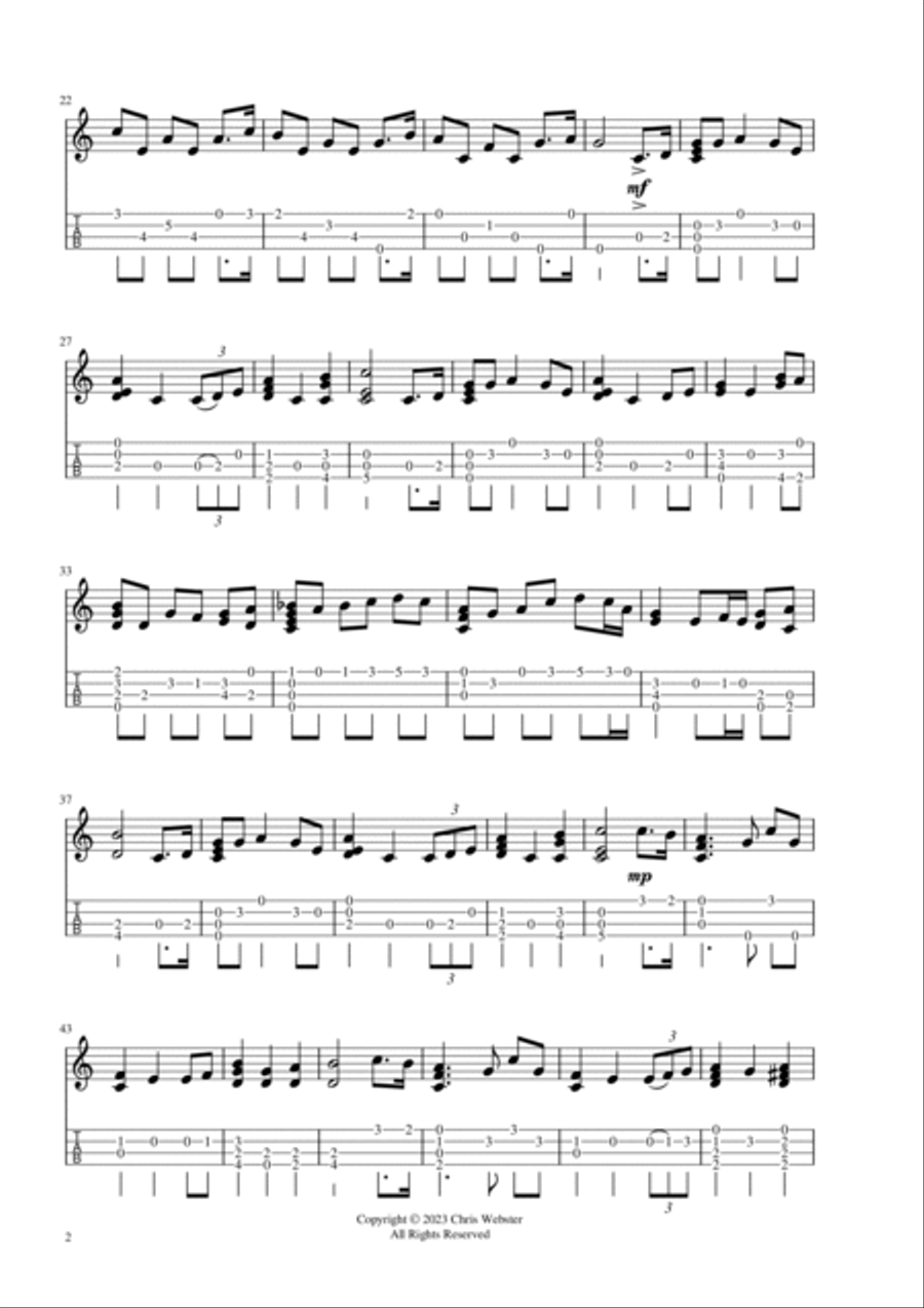 Celtic Uke #2: Brighid Cruis Ukulele scores gallery preview page 2